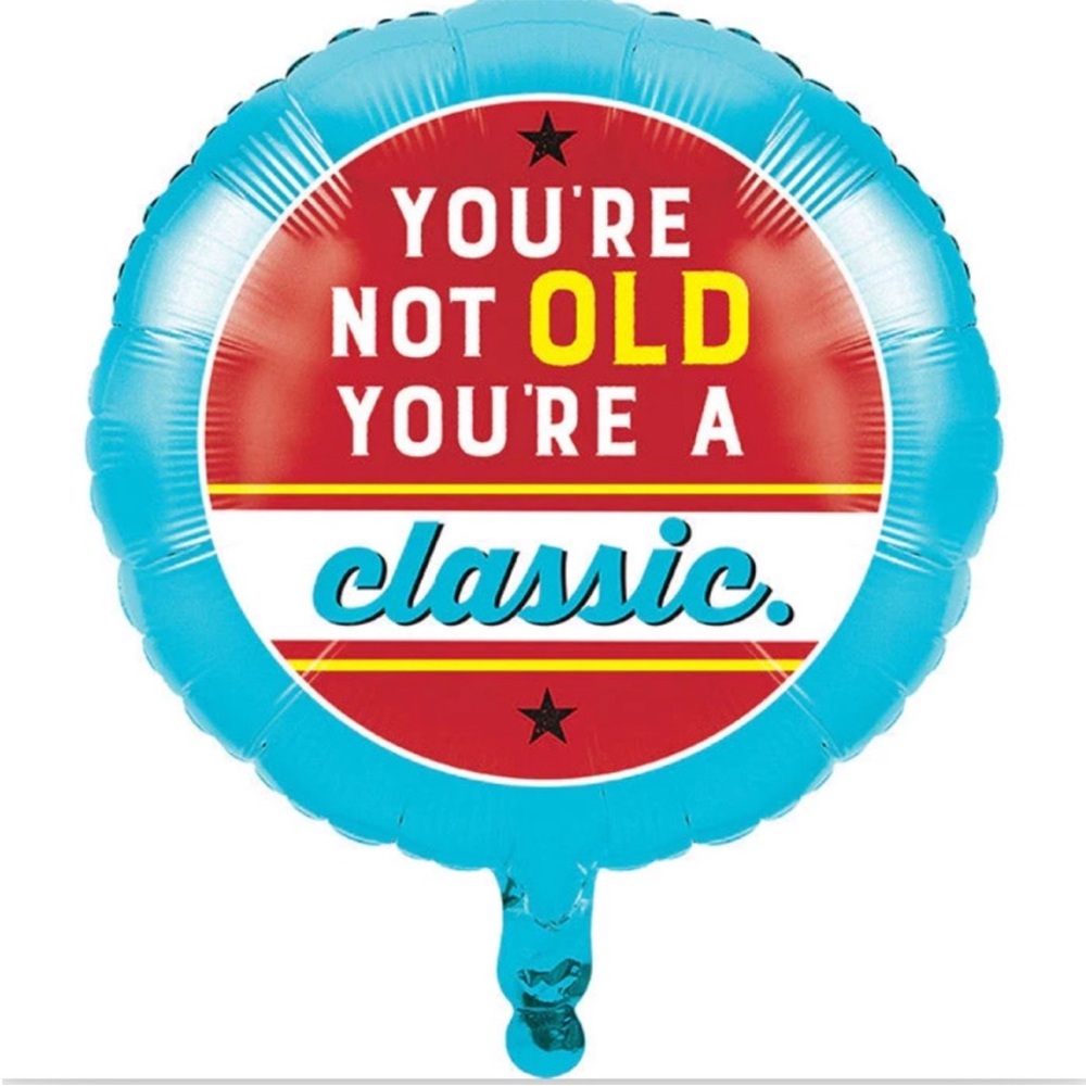Creative Converting Old Age Humor
Metallic Balloon 18"